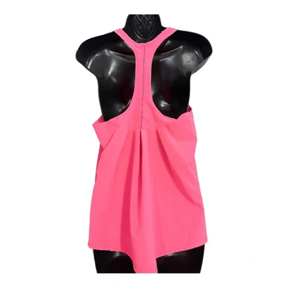 90 Degree by Reflex Pink Sleeveless Racerback Athletic Tank Top Size Medium - Picture 4 of 4